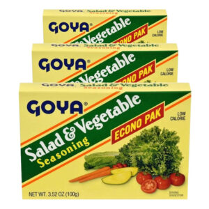 Condimentos para ensaladas y verduras Goya paquete de 3 (10.56 oz)