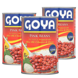 Frijoles rosados Goya en salsa paquete de 3 (30.15 oz)