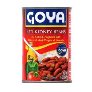 Frijoles rojos Goya en salsa (guisadas), (15 oz)