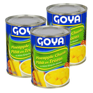 Piña en trozos y almibar paquete de 3 (60 oz)