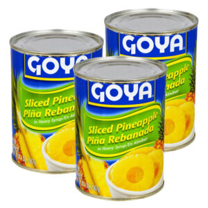 Rebanada de Piña en Almibar paquete de 3 (60 oz)