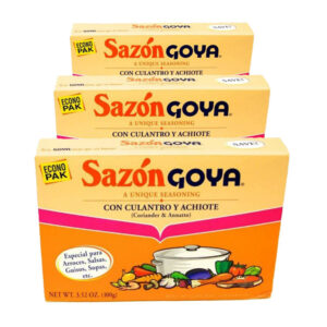 Sazón Goya con culantro y achiote paquete de 3 (10.56 oz)