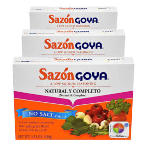 Sazón Goya Natural y Completo paquete de 3 (10.56 oz)