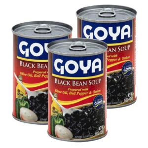Sopa de frijoles negros Goya paquete de 3 (30.15 oz)