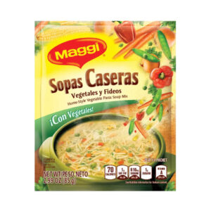 Sopa de vegetales y fideos (2.99 oz)