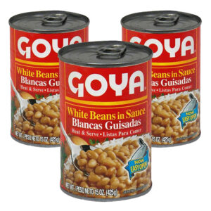 Frijoles blancos guisados paquete de 3 (45 oz)