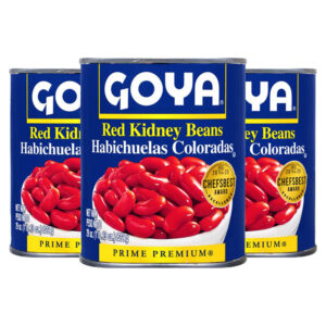 Frijoles kidney colorados guisados paquete de 3 (87 oz)