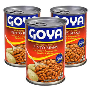 Frijoles pinto estilo mexicano paquete de 3 (45 oz)