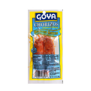 Chorizo con sodio reducido (3.5 oz)
