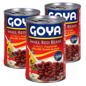 Frijoles Rojos Pequeños Goya paquete de 3 (45 oz)