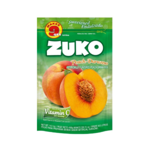 Refresco sabor melocotón ZUKO 14.1oz