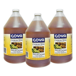 Vino dorador para cocinar paquete de 3 (3 Galones | 384 oz)